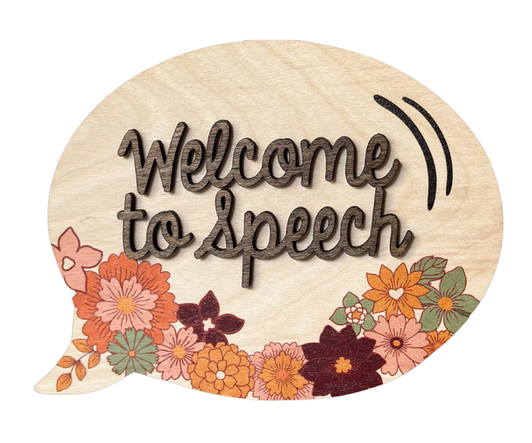 Welcome to Speech Desktop Sign