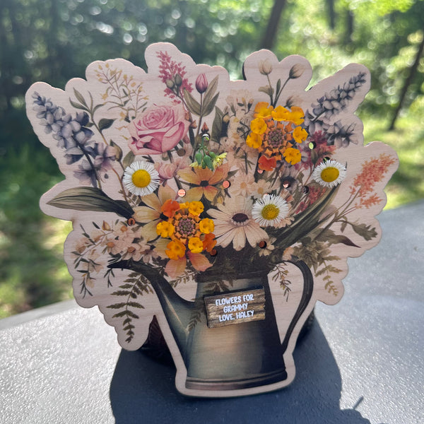 Flowers for Mommy, Hand Picked Flowers
