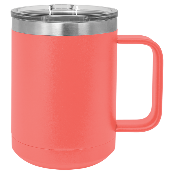 Logo 15 oz. Coffee Mug w/slider Lid