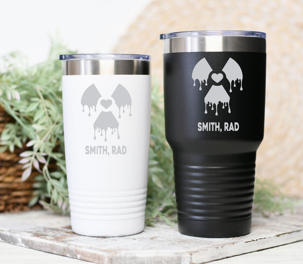 Personalized Drippy Radiology Tumbler