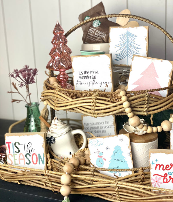 BOHO Christmas Printed Minis