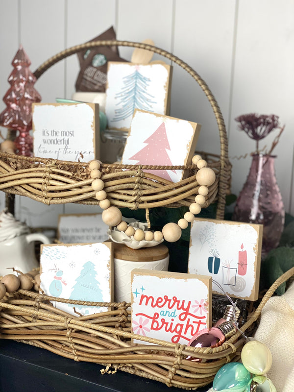 BOHO Christmas Printed Minis
