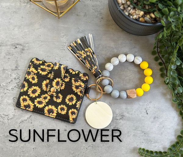 Wildflower Wristlet with Wallet