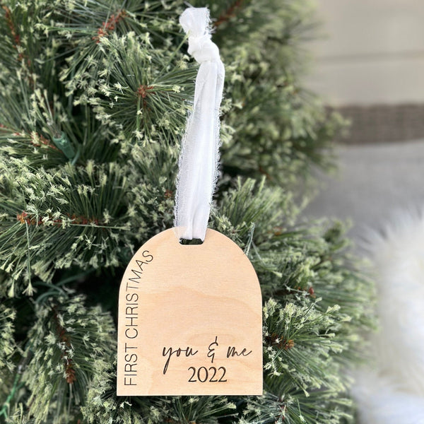 First Year Couple Ornament