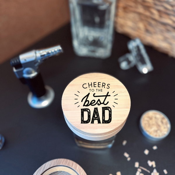 Cheers To The Best Dad Cocktail Smoker