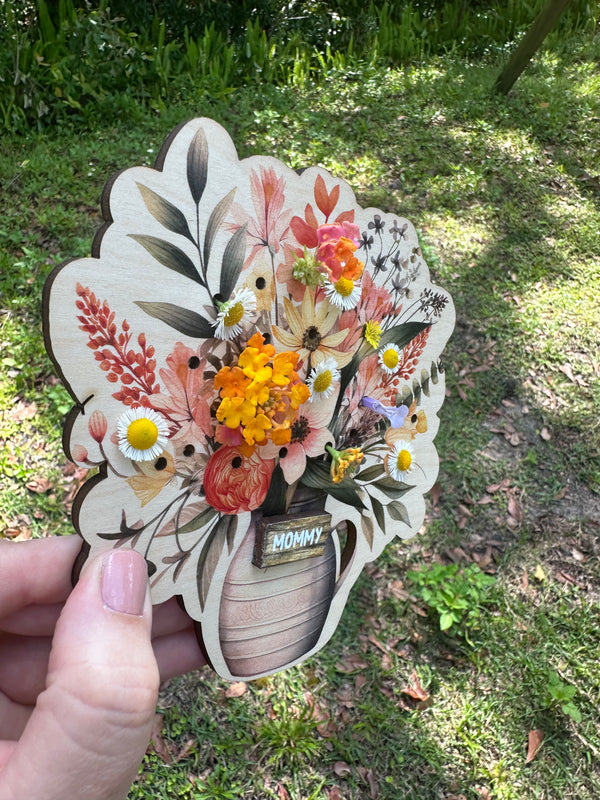 Flowers for Mommy, Hand Picked Flowers