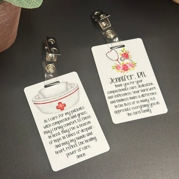 Nurses Prayer Badge