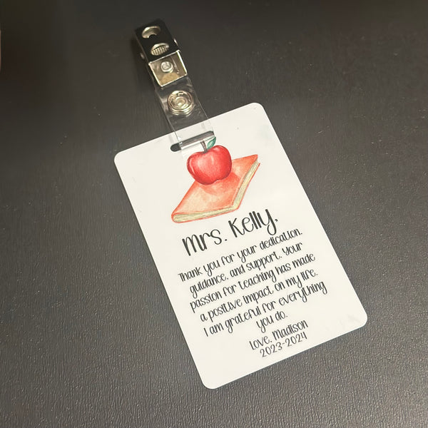 Teacher Prayer Badge