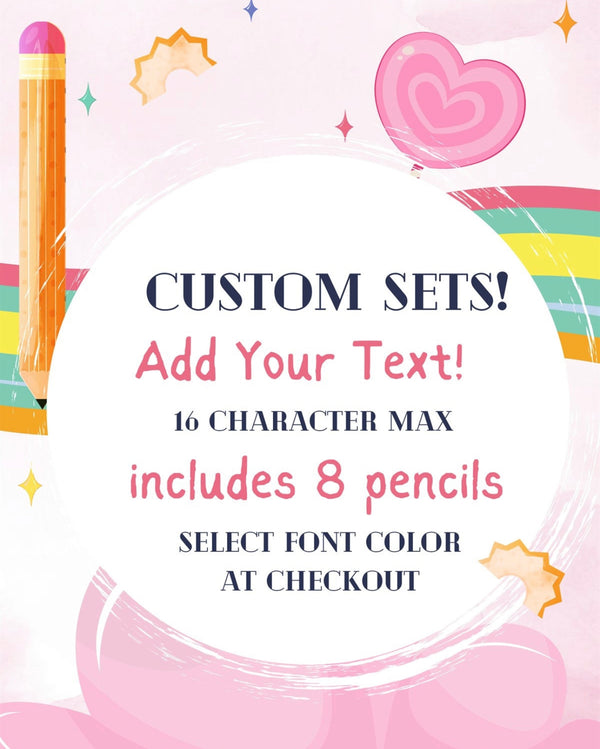 Personalized Pencils