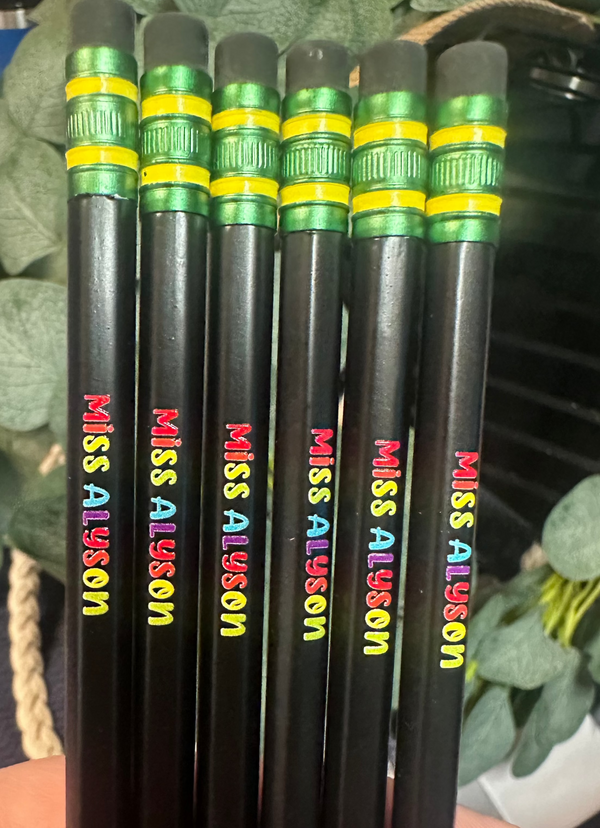 Personalized Pencils