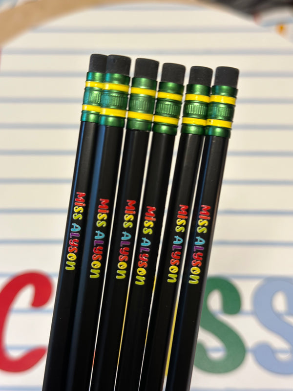 Personalized Pencils