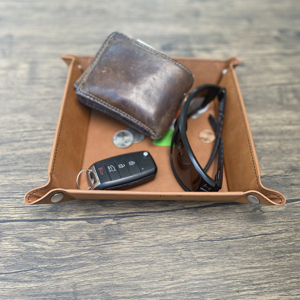 I haven't Been Everywhere but it's on my list Leatherette Valet Tray