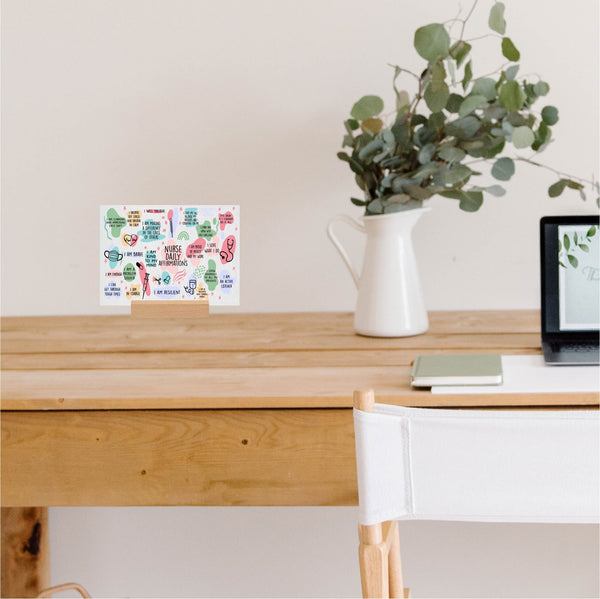 Nurse Daily Affirmations Canvas Sign