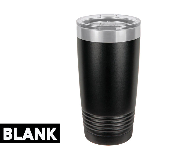 Blank 20 oz. Tumbler w/Clear Lid