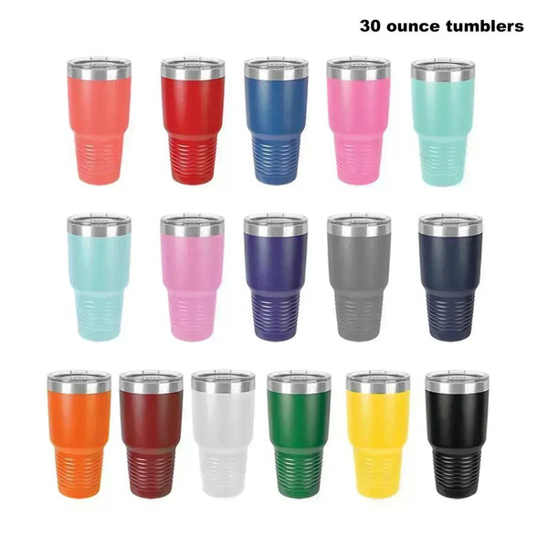 Do What Makes You Happy Floral Tumbler