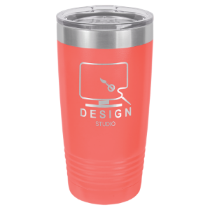 Custom 20 oz. Tumbler w/Clear Lid