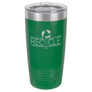 Custom 20 oz. Tumbler w/Clear Lid