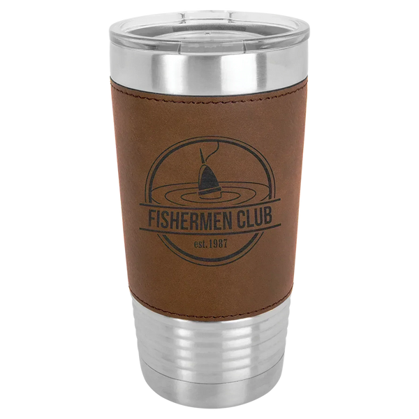 Life Is Hard It's Harder When You're Stupid John Wayne Leatherette Tumbler
