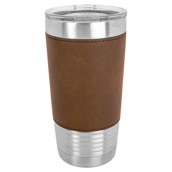 Your Logo Leatherette Tumbler
