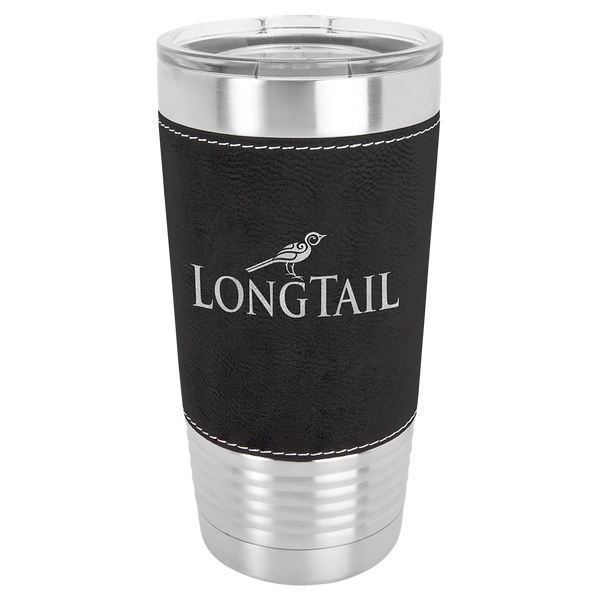 Your Logo Leatherette Tumbler