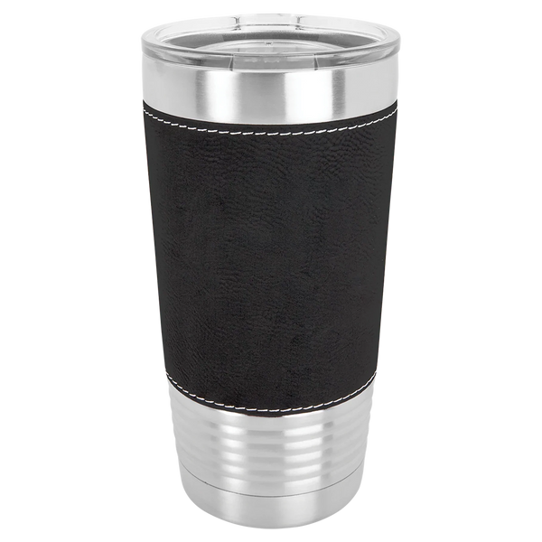 Monogram Leatherette Tumbler