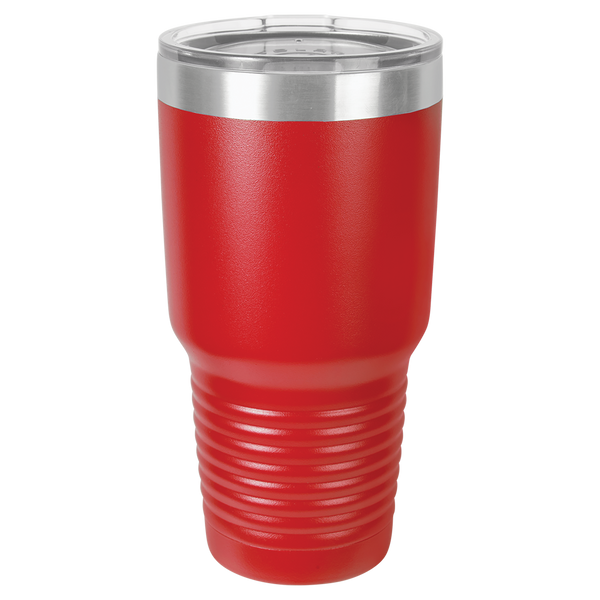 Blank 30 oz. Tumbler w/Clear Lid