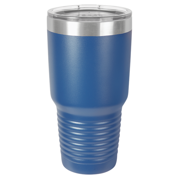 Blank 30 oz. Tumbler w/Clear Lid