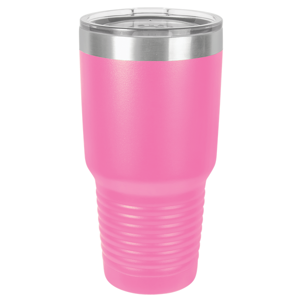 Blank 30 oz. Tumbler w/Clear Lid