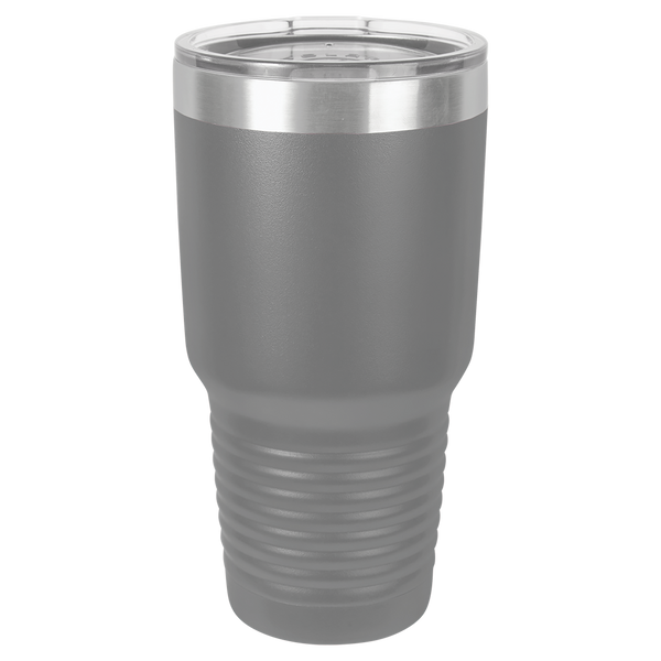 Blank 30 oz. Tumbler w/Clear Lid