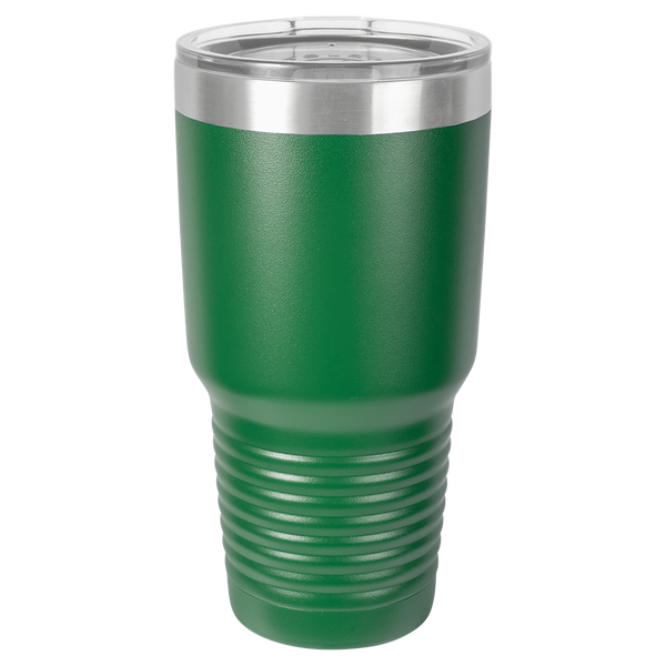 Blank 30 oz. Tumbler w/Clear Lid