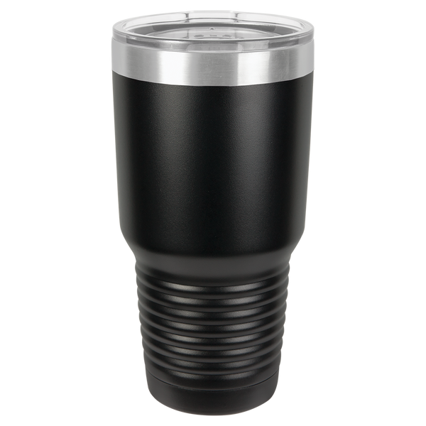 Blank 30 oz. Tumbler w/Clear Lid