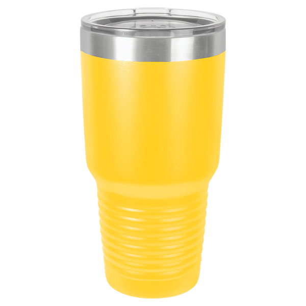 Blank 30 oz. Tumbler w/Clear Lid