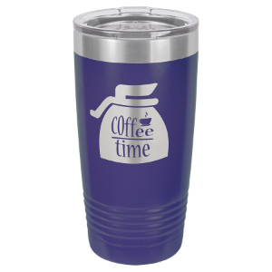 Custom 20 oz. Tumbler w/Clear Lid