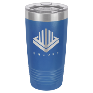 Custom 20 oz. Tumbler w/Clear Lid
