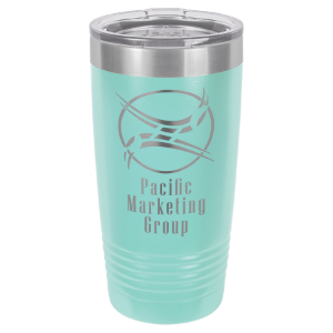 Custom 20 oz. Tumbler w/Clear Lid
