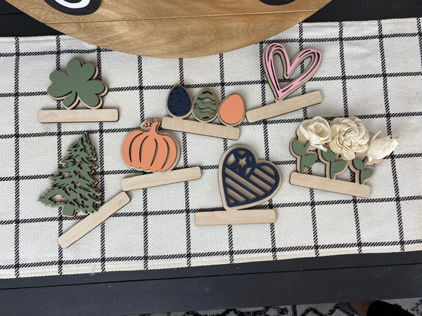 Interchangeable Welcome Door Sign