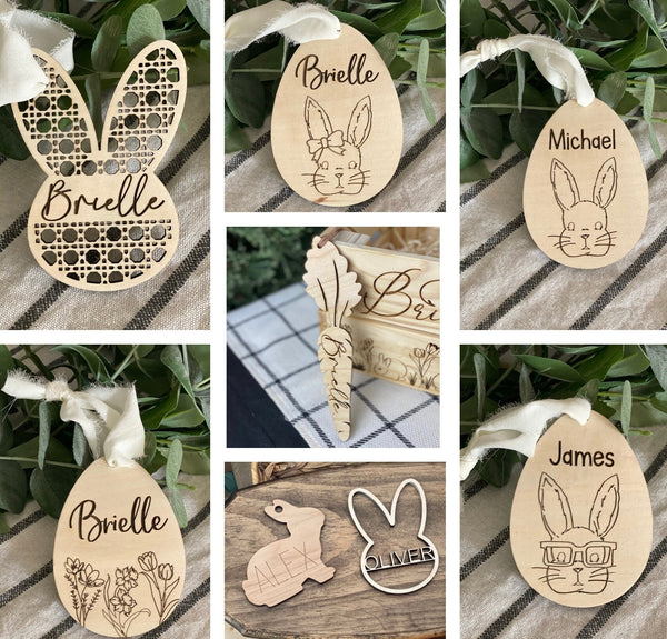 Easter Basket Tag with Name