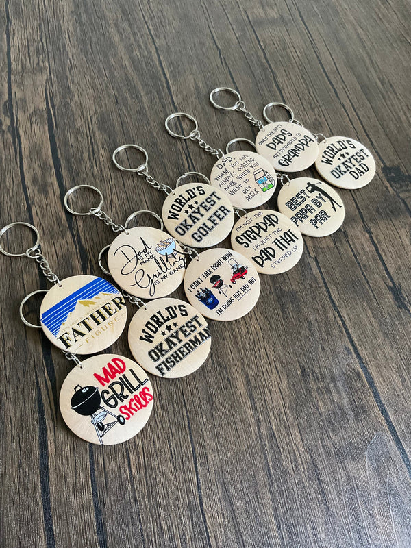Dad Keychains