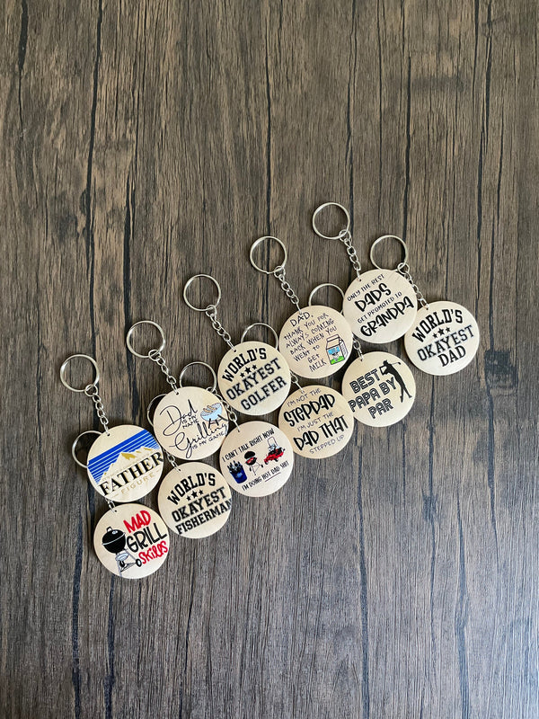 Dad Keychains