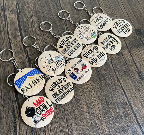 Dad Keychains