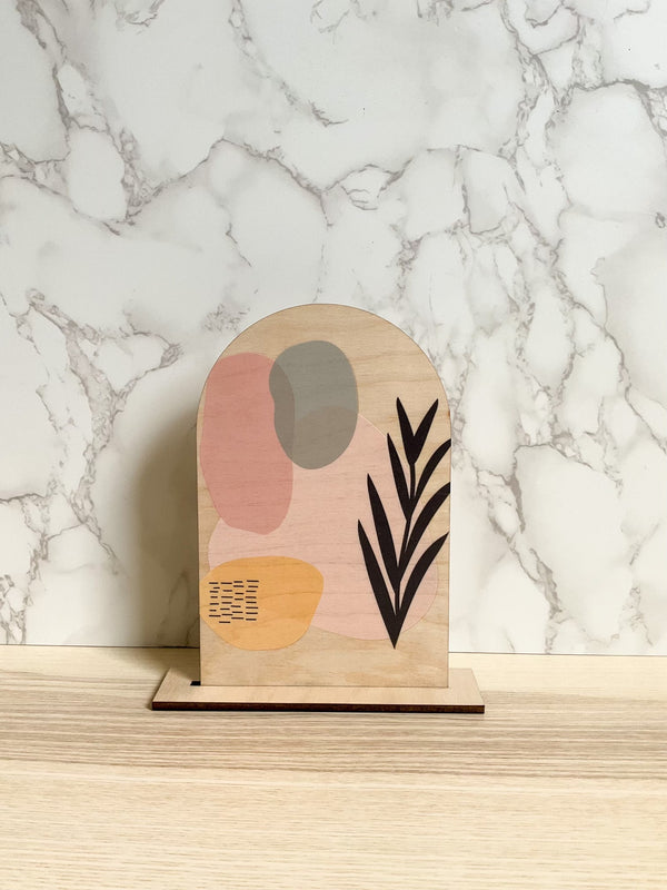 BOHO Arch Wood Signs