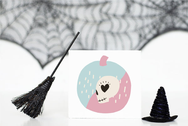 BOHO Halloween Sign Mini Printed Signs