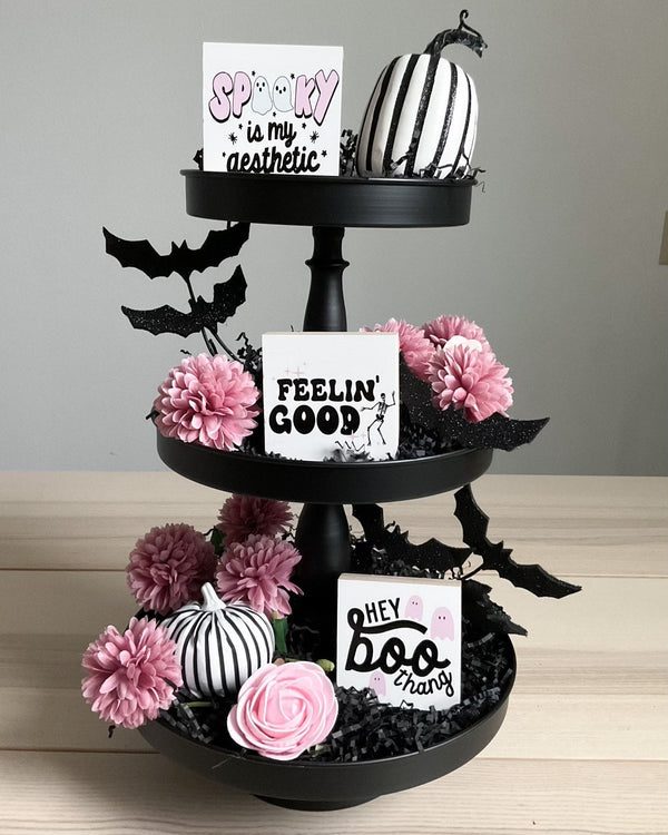 BOHO Halloween Sign Mini Printed Signs