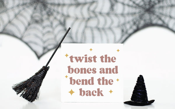 BOHO Hocus Pocus Mini Printed Signs