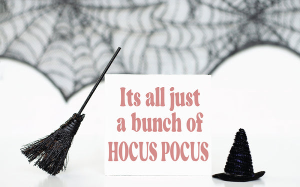 BOHO Hocus Pocus Mini Printed Signs