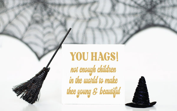 BOHO Hocus Pocus Mini Printed Signs