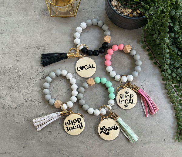 Local Wristlet Keychains