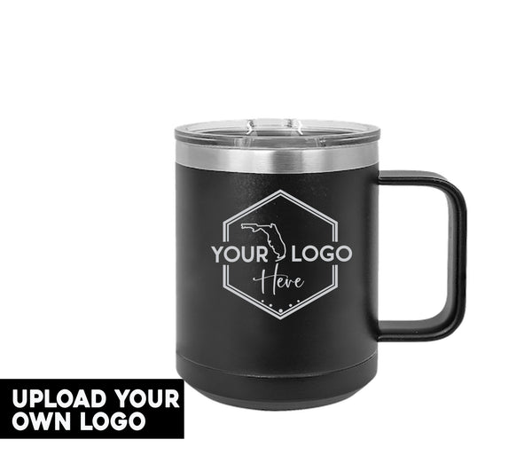 Logo 15 oz. Coffee Mug w/slider Lid