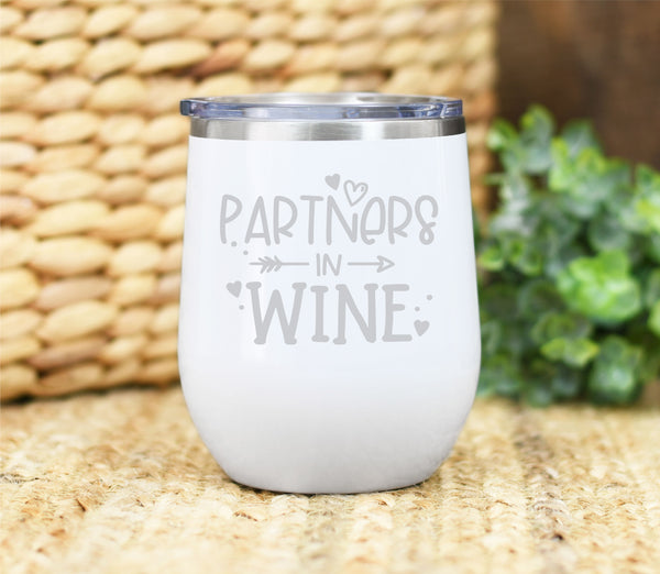 Partners in Wine 12oz Wine Tumbler